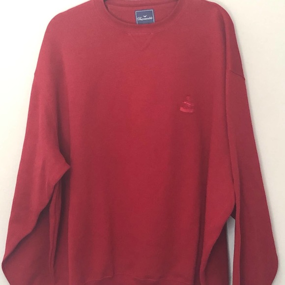 Faconnable Men’s‎ Sweatshirt Red Size XXL EUC - Picture 1 of 3